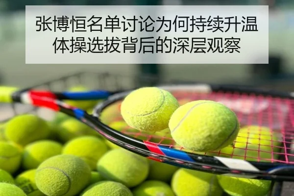 张博恒名单讨论为何持续升温 体操选拔背后的深层观察